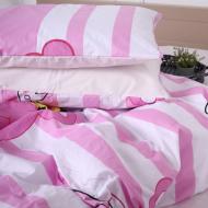 Наволочка бязь 17-0110 Pink Pantere 60x60 см мульти MirSon