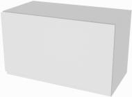 Шкаф Влада (А 60 (320)) белый шелк/пепельный Світ Меблів