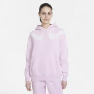 Джемпер Nike W NSW SWSH FLC GX HOODIE DD5580-695 р. XL розовый Джемпер Nike W NSW SWSH FLC GX HOODIE DD5580-695 р. XL розовый