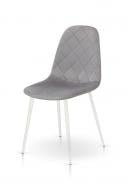 УЦЕНКА! Стул обеденный Мікс Меблі Эмбер-L светло-серый/белый (УЦ №2583)
