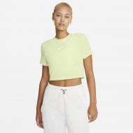 Футболка Nike W NSW AIR CROP SS TOP DD5429-303 р.M салатовий