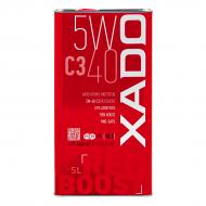 Моторна олива синтетична XADO Atomic Oil C3 RED BOOST 5W-40 5 л (XA 26322)