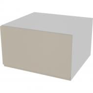 Шкаф Влада (А 60 (570)) айвори/пепельный Світ Меблів