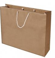 Пакет подарочный крафт XLg 45x33x16 см