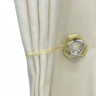 Магнит Эдельвейс 80х55 мм золото/белый Р0001-6 MISLT