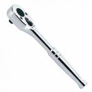 Тріскачка 1/4" 24-зубова з метал. полір. ручкою 140 мм KING TONY 2769-55P