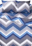 Комплект постільної білизни Буено 2 сірий із синім UP! (Underprice) Комплект постільної білизни Буено 2 сірий із синім UP! (Underprice)