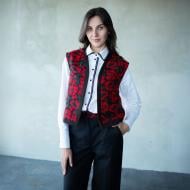 Жилет Едельвіка 446-25/00 р.S чорний із червоним