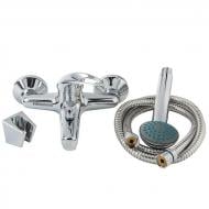 Смеситель для ванны Rubineta (Y-10/K Mars) корпус – монолит, душевая лейка, шланг для душа Y10K03