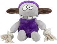 Игрушка для собак Trixie монстр с канатом плюш 32 см фиолетовый (TX-34723)