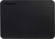 Внешний жесткий диск TOSHIBA Canvio Basics + USB-C адаптер 4 ТБ 2,5" USB 3.2 (HDTB440EK3CBH) black