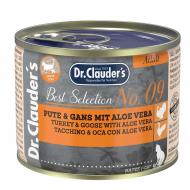 Корм влажный Кошки Dr.Clauder's Best Selection №9 со вкусом индейки и гуся из алоэ вера 200 г