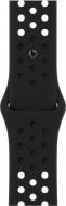Ремешок Apple Watch 45 mm Nike Sport Band black/black (MPH43ZM/A)