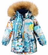 Куртка детская унисекс Reima Sukkula р.80 голубой 511312-6188 Куртка детская унисекс Reima Sukkula р.80 голубой 511312-6188