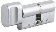 Циліндр Abloy Din Mod KT CY323 Protec2 41x46 ключ-вороток 87 мм полірований хром