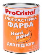 Эмаль ProCristal для пола Hard Paint светло-серый глянец 0,75 л