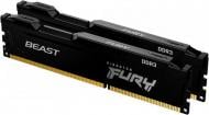 Оперативная память Kingston DDR3 SDRAM 16 GB (2x8GB) 1866 MHz (KF318C10BBK2/16) Fury Beast Black