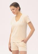 Пижама женская Roksana Flora №1394/16078 р. XL бежевый