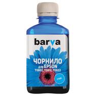 Чорнило Barva Epson T0812 (1410/P50/T50/R270/TX650) 180 г (E081-138) cyan