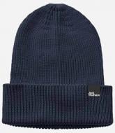 Шапка Jack Wolfskin ESSENTIAL BEANIE 1910881_1010 р.one size синий