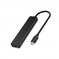 Док-станція Choetech USB-C 5 в 1 black (HUB-M80-BK)