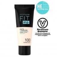 Крем тональный Maybelline New York Fit Me матирующий 100 Warm Ivory 30 мл