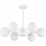 ВИТРИНА! Светильник потолочный Hopfen 6x40 Вт E27 белый Balle 6 WH