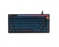 Клавіатура ігрова BLOODY (AT75 (Black)) USB, RGB підсвічування, Alpha Optical Switch black
