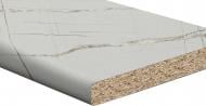 Столешница LuxeForm L154 4200x600x28 мм мрамор астурия