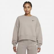 Світшот Nike WMNS NSW CREW FLC TREND DQ0387-087 р. M бежевий