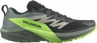 Кроссовки мужские демисезонные Salomon SENSE RIDE 5 L47311100 р.44 черно-зеленые