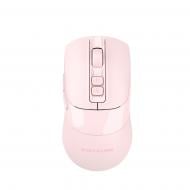 Мышь A4Tech беспроводная, USB, 3200 dpi, Double Click pink (FG50 Plus (Pink))