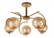 ВІТРИНА! Люстра стельова Focus Light d500мм 5xE27 золото 3175/5