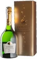 Шампанское Taittinger брют белое Комт де Шампань Блан де Блан 2013 в коробке 0,75 л