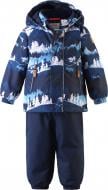 Комплект дитячого одягу для хлопчиків Reima Ruis зріст 80 синій 513127-6769