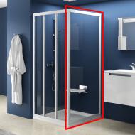 Нерухома стінка для душу APSS- 80 біла GRAPE Нерухома стінка для душу APSS- 80 біла GRAPE