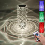 Светильник-ночник LED Luminaria с пультом 1 Вт прозрачный CRYSTAL RGB 1W R