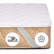 Наматрасник антиаллергенный MirSon Стандарт Eco 220 обычный с резинкой по углам 26х100x200 см