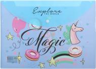 Папка-конверт Сказочный единорог А4