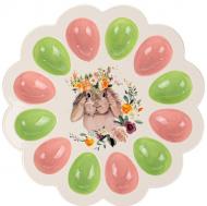 Підставка для яєць Flower Bunny 30х30х3 см Lefard