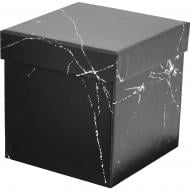 Коробка подарункова Соніліка "Чорний мармур" 17х17х17 см 420528204