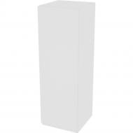 Шкаф Влада (В 30/30Ск (920)правая) белый шелк/белый Світ Меблів