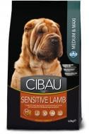 Корм сухой для собак для средних пород/для крупных пород Farmina Cibau Sensitive Adult Medium & Maxi с ягненком 12 кг