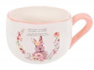 Чашка Flower Bunny 400 мл розовый Lefard