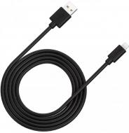 Кабель Canyon MFI-12 Lightning - USB 2 м black (CNS-MFIC12B)