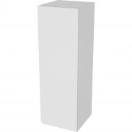 Шкаф Влада (В 30/30Ск (920)левая) белый шелк/пепельный Світ Меблів