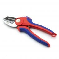 Секатор садовый WORKPRO с наковальней (WP332003)