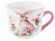Чашка для бульона Кролик 480 мл розовый Lefard