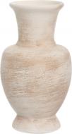 Ваза керамическая бежевая Полина 25 см Ваза керамическая бежевая Полина 25 см