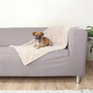 Одеяло Trixie для кошек и собак Cosy мягкий плюш 100х70 см бежевый